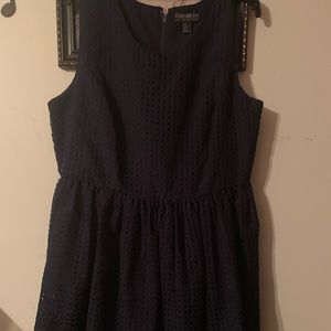 Navy Blue Dress